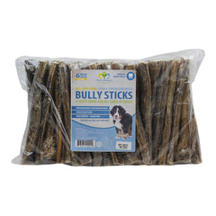 Pet's Choice Premium All Natural Dog Pizzle Chews, 6", 50 pk – Pet Food, High Protein, Low Fat Beef Bully Sticks, Dental Health, Long Lasting, Gluten Free, Training Treats for Small to Large Dogs