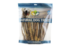 Dog Bully Sticks  Premium All Natural Dog Pizzle Chews  12"  25 Pack