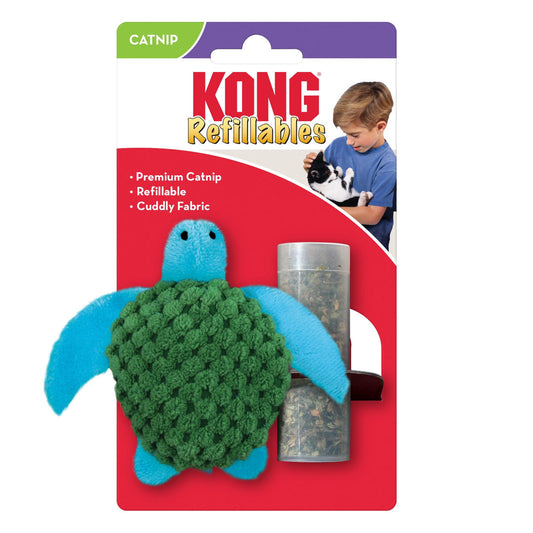 KONG Refillables Turtle Catnip Cat Toy