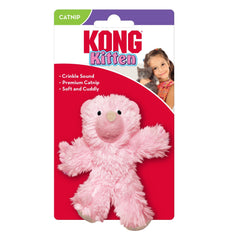 KONG Kitten Plush Catnip Teddy Bear Toy Assorted 1ea/One Size Default Title