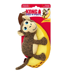 KONG Pull-A-Partz Pals Dog Toy Monkey, MD