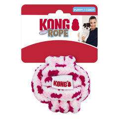 KONG Rope Puppy Toy Ball Assorted 1ea/LG