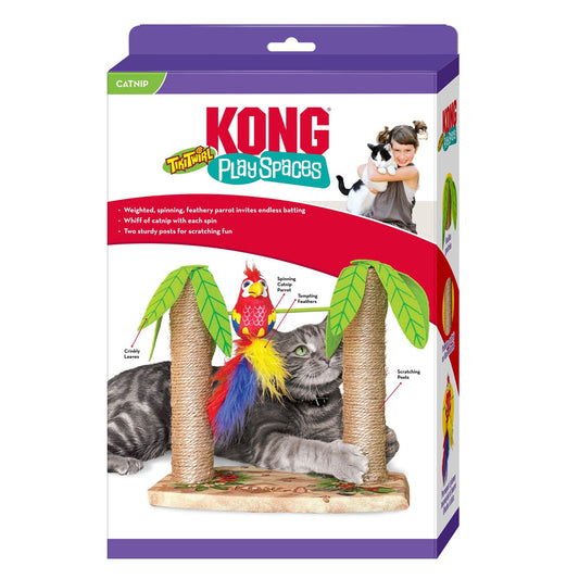 KONG Play Spaces Tiki Twirl Cat Toy