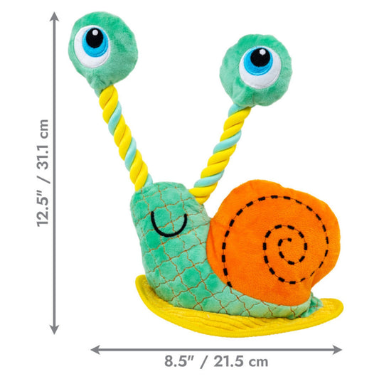 KONG Bendeez Dog Toy Snail, 1ea/LG