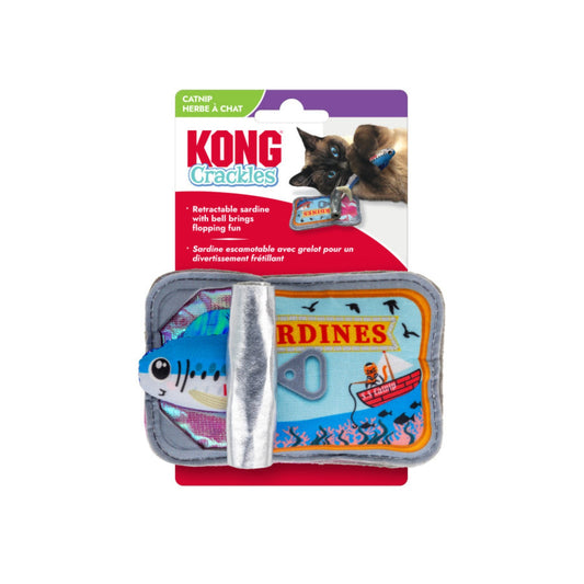 KONG Crackles Cat Toy Sardine, 1ea/One Size