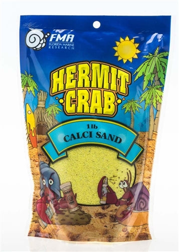 Fmr Hermit Crab Calcium Sand Assored Neon 1Lb