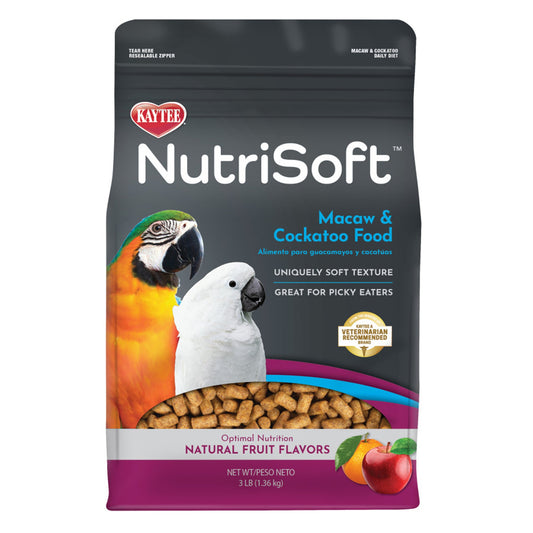 Kaytee NutriSoft Macaw Cockatoo 1ea-3 lb