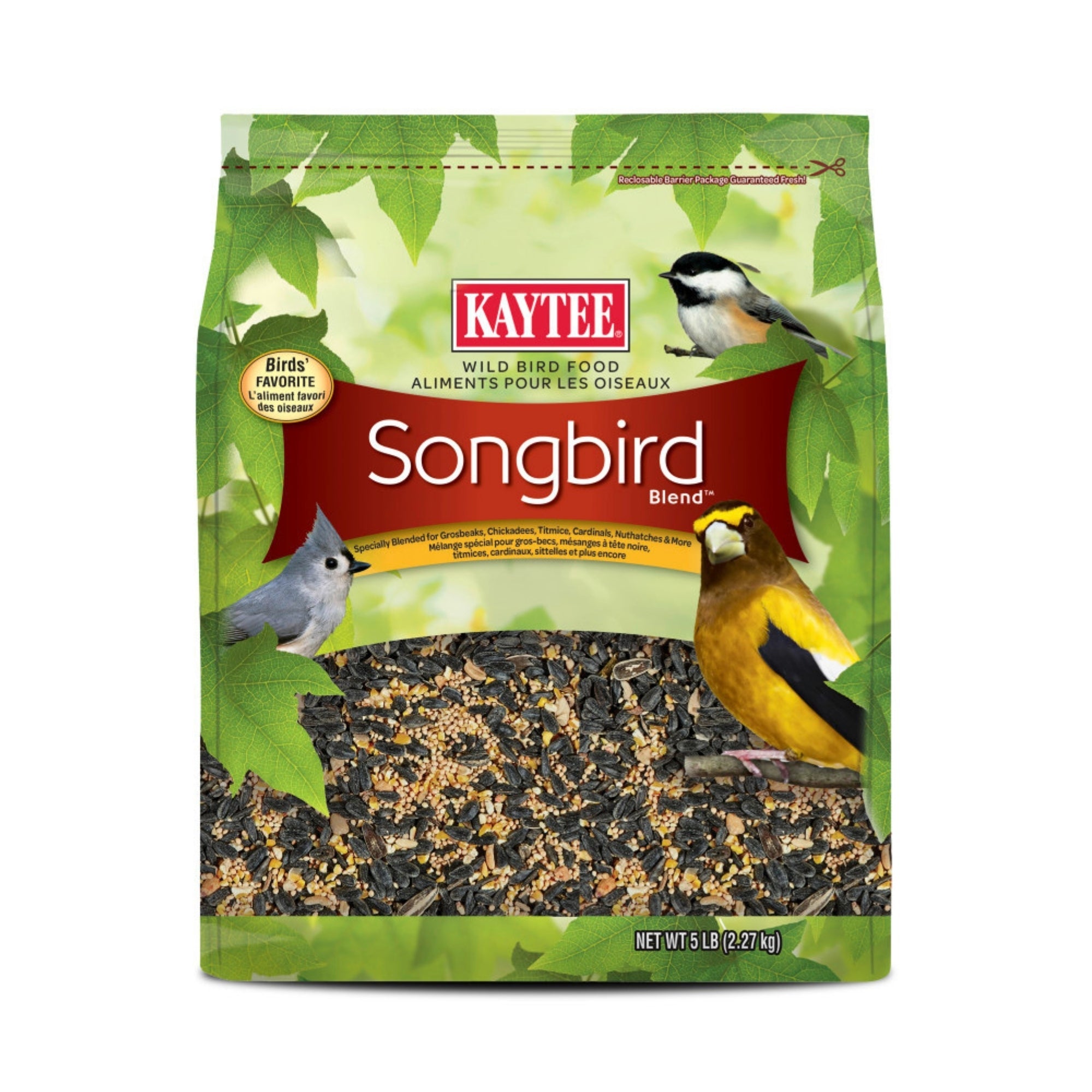 Kaytee Songbird Blend Food Bag 5 Lb