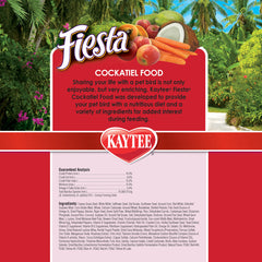 Kaytee Fiesta Cockatiel Bird Food 4.5lb