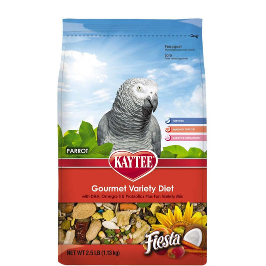 Kaytee Fiesta Parrot Food 2.5 Lb