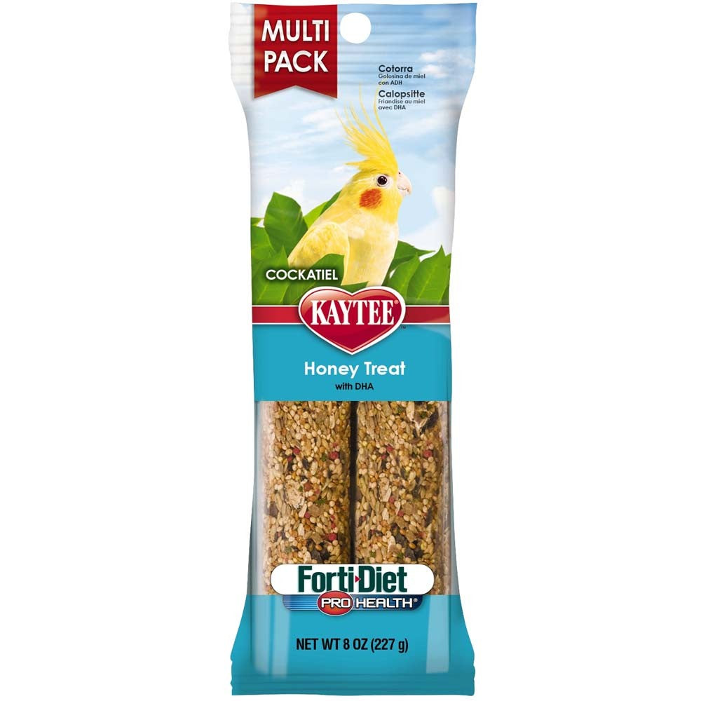 Kaytee Treat Stick Honey Flavor -- Cockatiel 8 oz