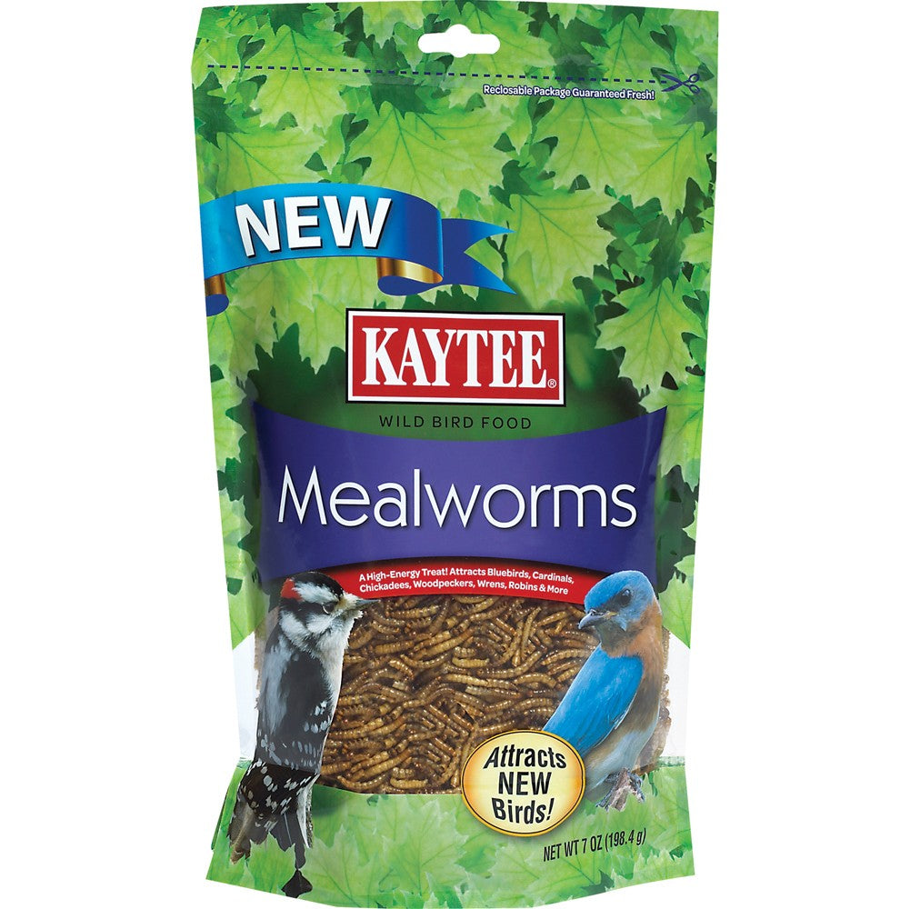 Kaytee Mealworm Food Pouch 7oz