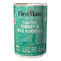 Firstmate Cat Turkey & Rice 12.2oz. (Case of 12)