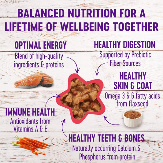 Wellness Cat Complete Health Minced Salmon Dinner 3oz. (Case of 24)