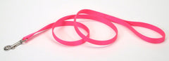 Coastal SinglePly Nylon Dog Leash Neon Pink, 1ea/3/4 In X 4 ft