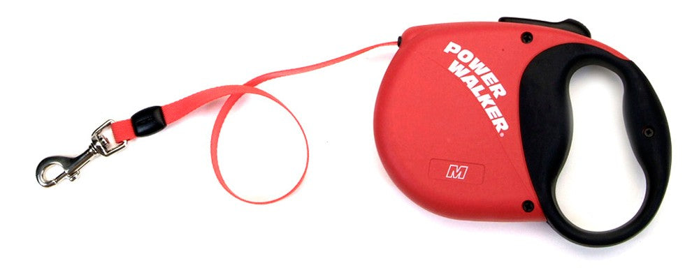 Coastal Retractable Dog Leash Red, 1ea/16 ft, MD