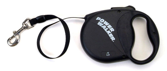 Coastal Retractable Dog Leash Black, 1ea/16 ft, LG