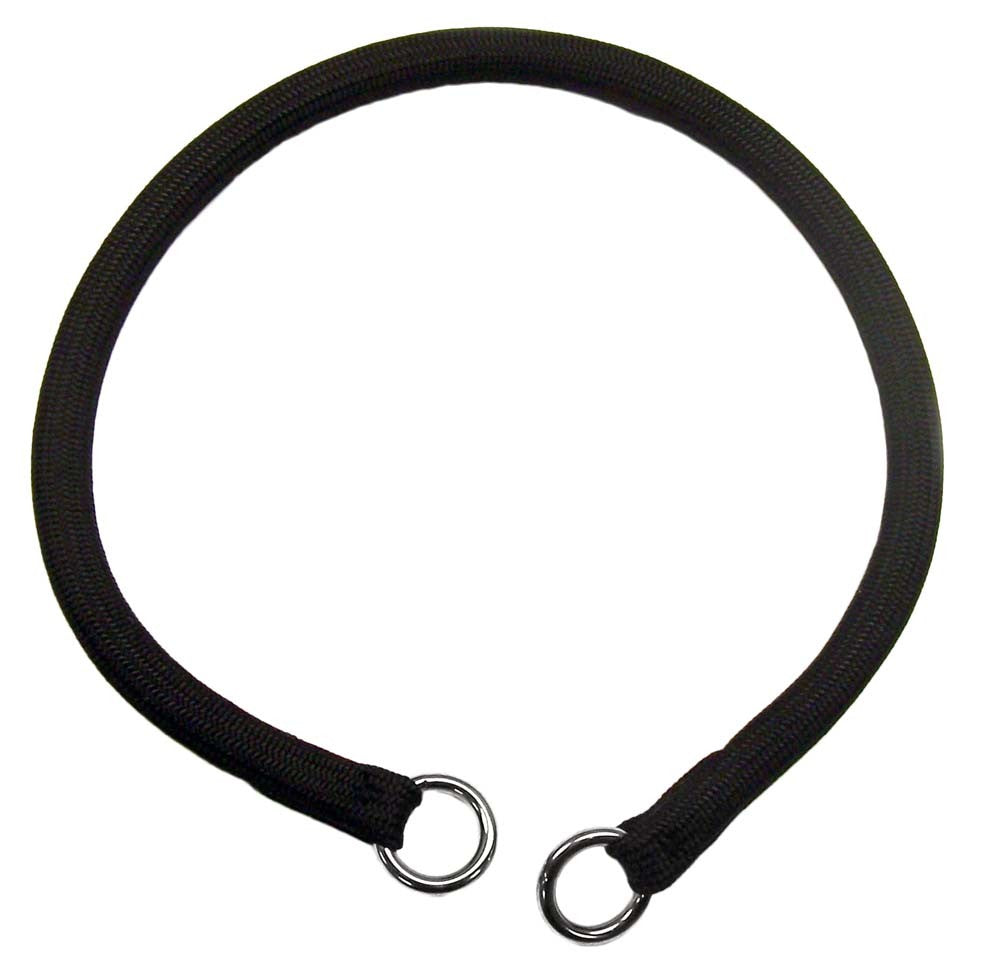 Coastal Round Nylon Training Dog Collar Black, 1ea/3/8 In X 18 in