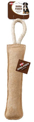 Dura-Fused Leather Retriever Dog Toy Brown, White 1ea/15 in