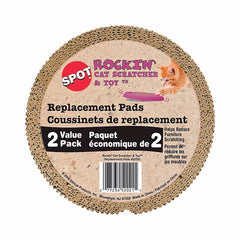 Ethical Pet Rockin' Cat Scratcher Insert 7.5" 2Pk Default Title