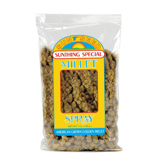 Sun Seed Golden Millet Spray Natural Bird Treat 1ea/7oz.