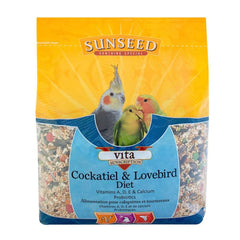 Sun Seed Vita Sunscription Cockatiel & Lovebird Diet Bird Food 1ea/5 lb