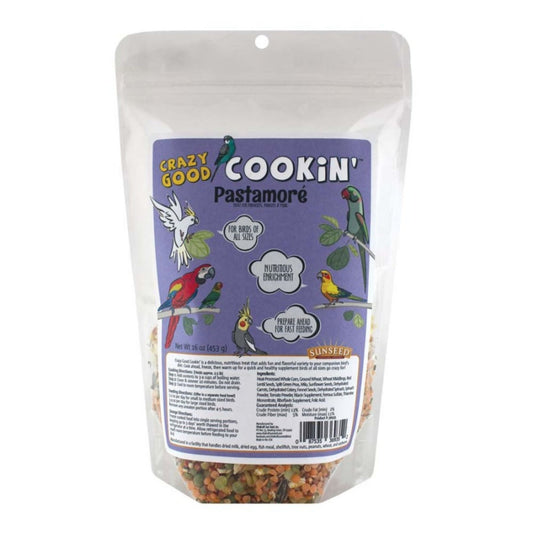 Sun Seed Crazy Good Cookin' Pastamore Bird Treat 1ea/16oz.