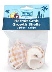 Fluker's Hermit Crab Growth Shells Assorted 1ea/2 pk, LG