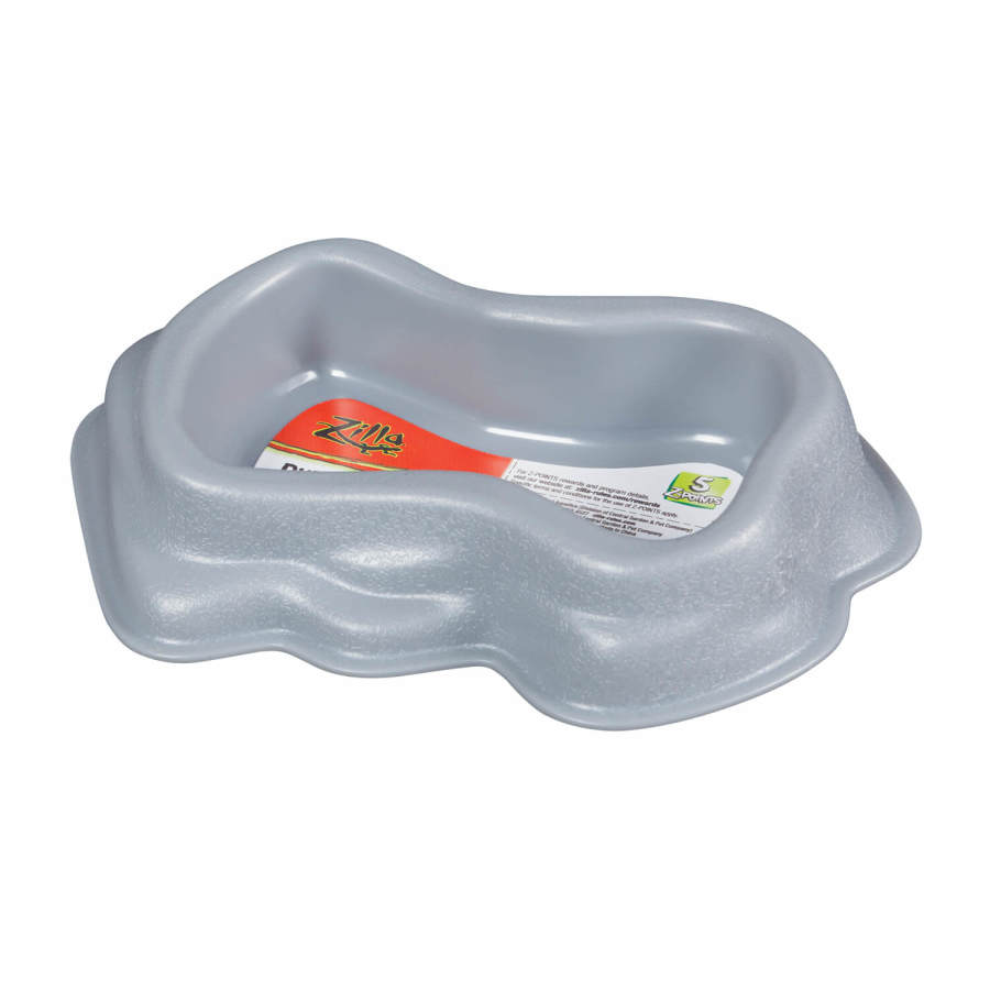 Zilla Durable Dishes Gray, 1ea/Large