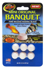 Zoo Med Original Banquet Fish Feeding Block 0.3 Oz, Mini