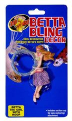 Zoo Med Betta Bling Tiki Girl with Hoop