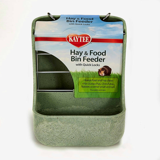Kaytee Hay-N-Food Feeder Assorted Colors 5.75″ x 5.75″ x 7″ – 100506055