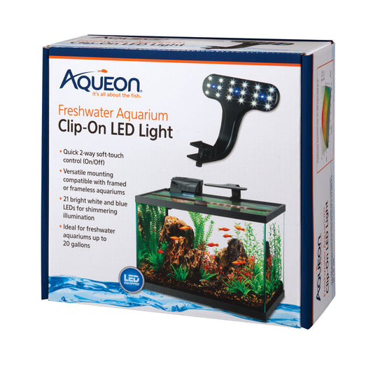 Fish Tank Clip-On LED Lights 2 Way Control