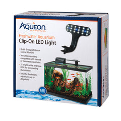 Fish Tank Clip-On LED Lights 2 Way Control