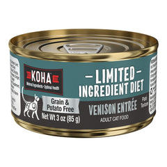 Koha Cat Limited Ingredient Grain Free Venison Pate 3oz. (Case of 24)