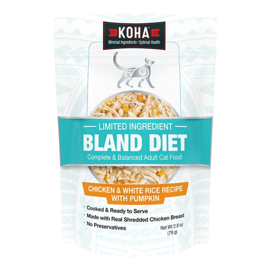 Koha Cat Bland Diet Chicken & Rice 2.8oz. (Case of 24)