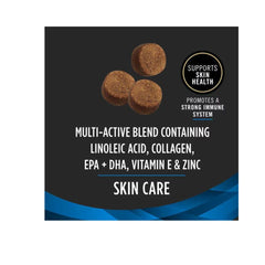 Purina Pro Plan Veterinary Diets Skin Care Soft Chew Supplement for Dogs, 60 count