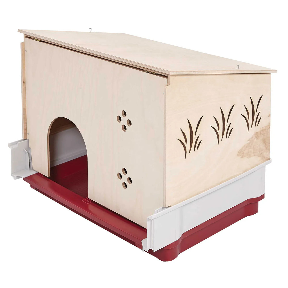 Midwest Wabbitat Deluxe Rabbit Home Wood Hutch Extension Wood 37″ x 19″ x 20″ – 158HEX
