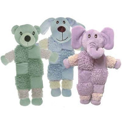 Multipet Aromadog Fleece Squeaker Mat Dog Toy Assorted 12 in