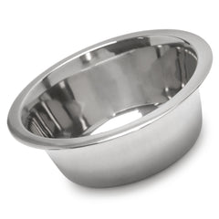 Jeffers Standard Stainless Steel Pet Bowl for Dogs & Cats, Stainless Steel Feeding Dish for Food, Water, Dry & Wet Food, Indoor, Outdoor, Travel, Camping, Kennel, Dishwasher-Safe - 3 Quart