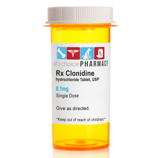 Rx Clonidine 0.1 mg x Single Tablet