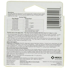 Panacur C Canine Dewormer Dogs 1 (3 Packets) Gram Each Packet Treats 10 lbs (Fiv? ???k, Yellow)