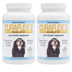 Curaflex 2 for Dogs, 120 Chew Tabs, 2pk