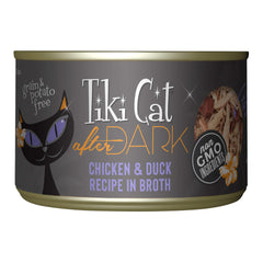 Tiki Cat After Dark Wet Cat Food, Chicken & Duck, 5.5 oz. Cans, 8 Count