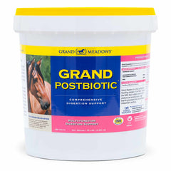 Grand Postbiotic Digestion Supplement for Horses, 10 lb – Equine Gut Health Powder with Postbiotics, Probiotics, Prebiotics – Daily Horse Nutrition for Digestive Balance, Immune Support, Performance