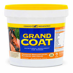 Grand Coat Skin & Coat Supplement for Horses, 5 lb