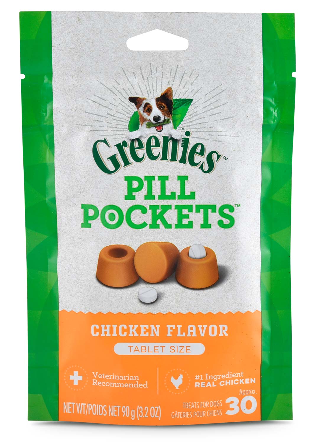 Greenies Pill Pockets Tabs-Dogs 30ct Flavor: Chicken