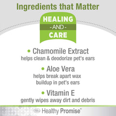 Healthy Promise Cat & Dog Ear Wipes (35 Count)