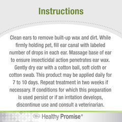 Healthy Promise Aloe Ear Mite Treatment For Dogs, 0.75 Ounce