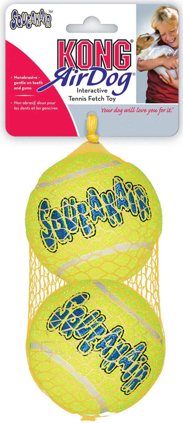3" Large SqueakAir Balls 2-pack